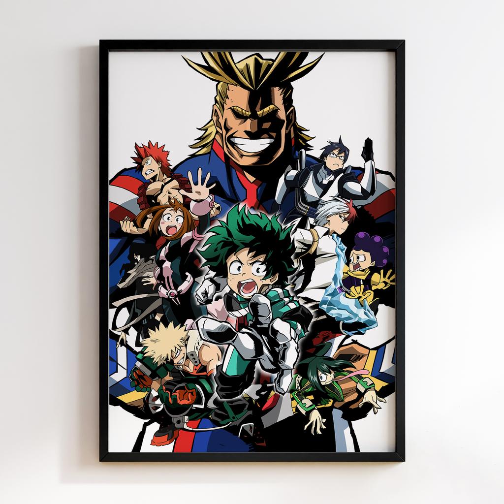 Постер Моя академія героїв (My Hero Academia) MA04