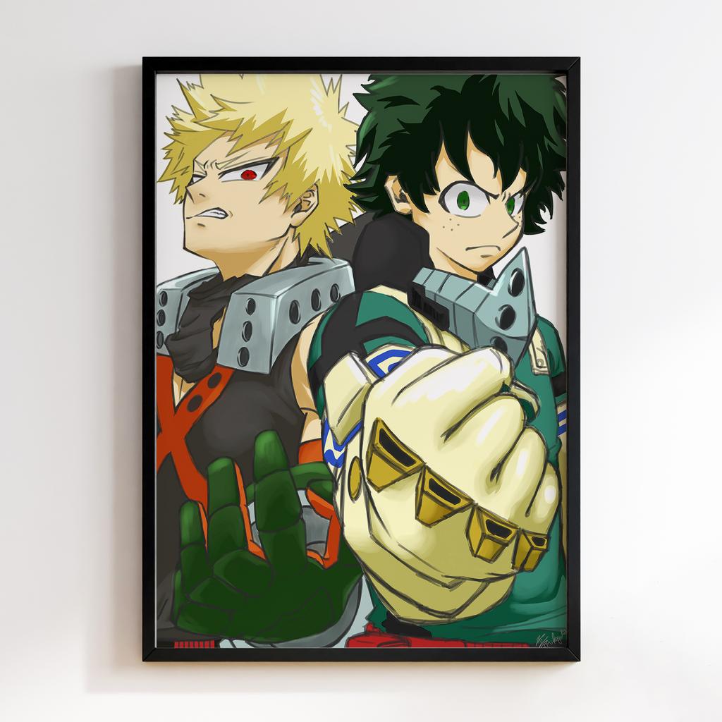 Постер Моя академія героїв (My Hero Academia) MA09