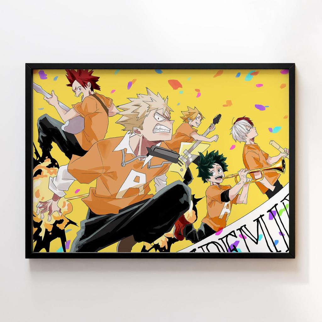 Постер Моя академія героїв (My Hero Academia) MA11