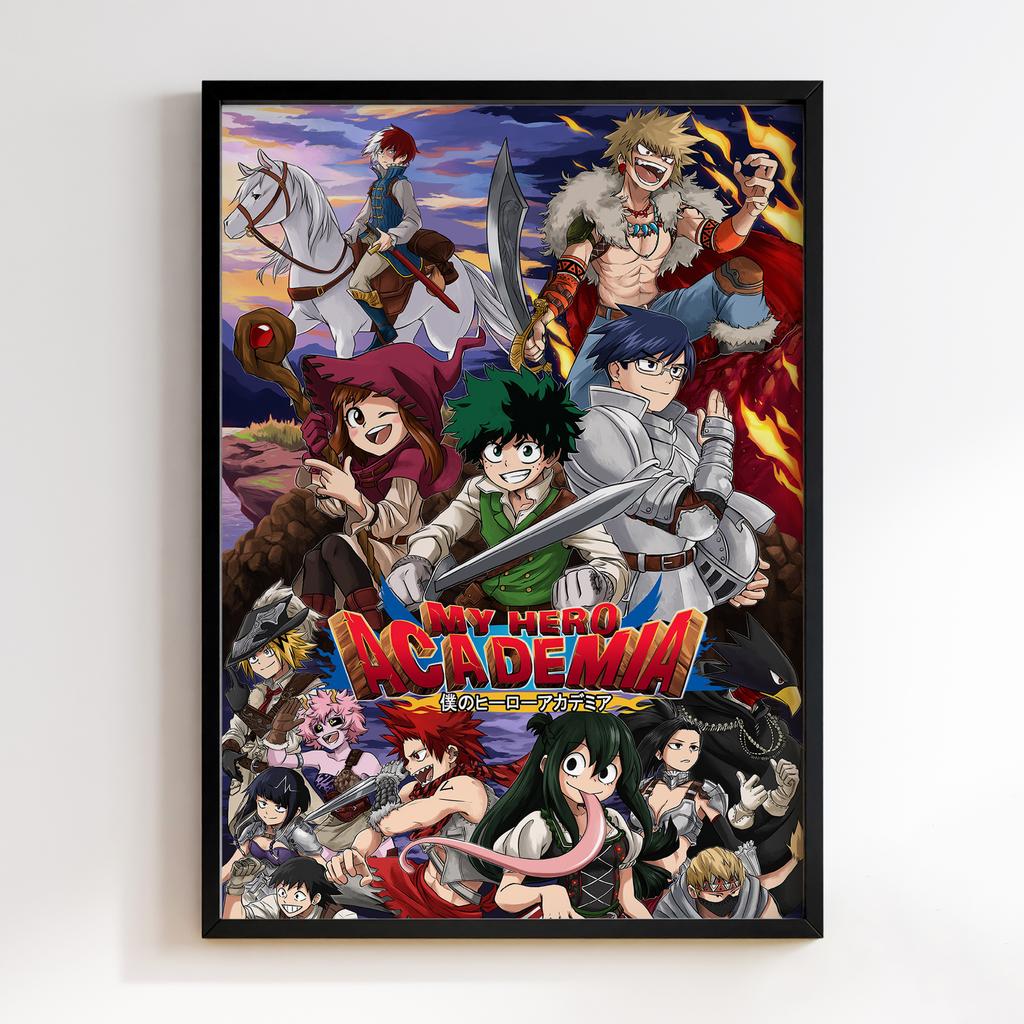 Постер Моя академія героїв (My Hero Academia) MA12