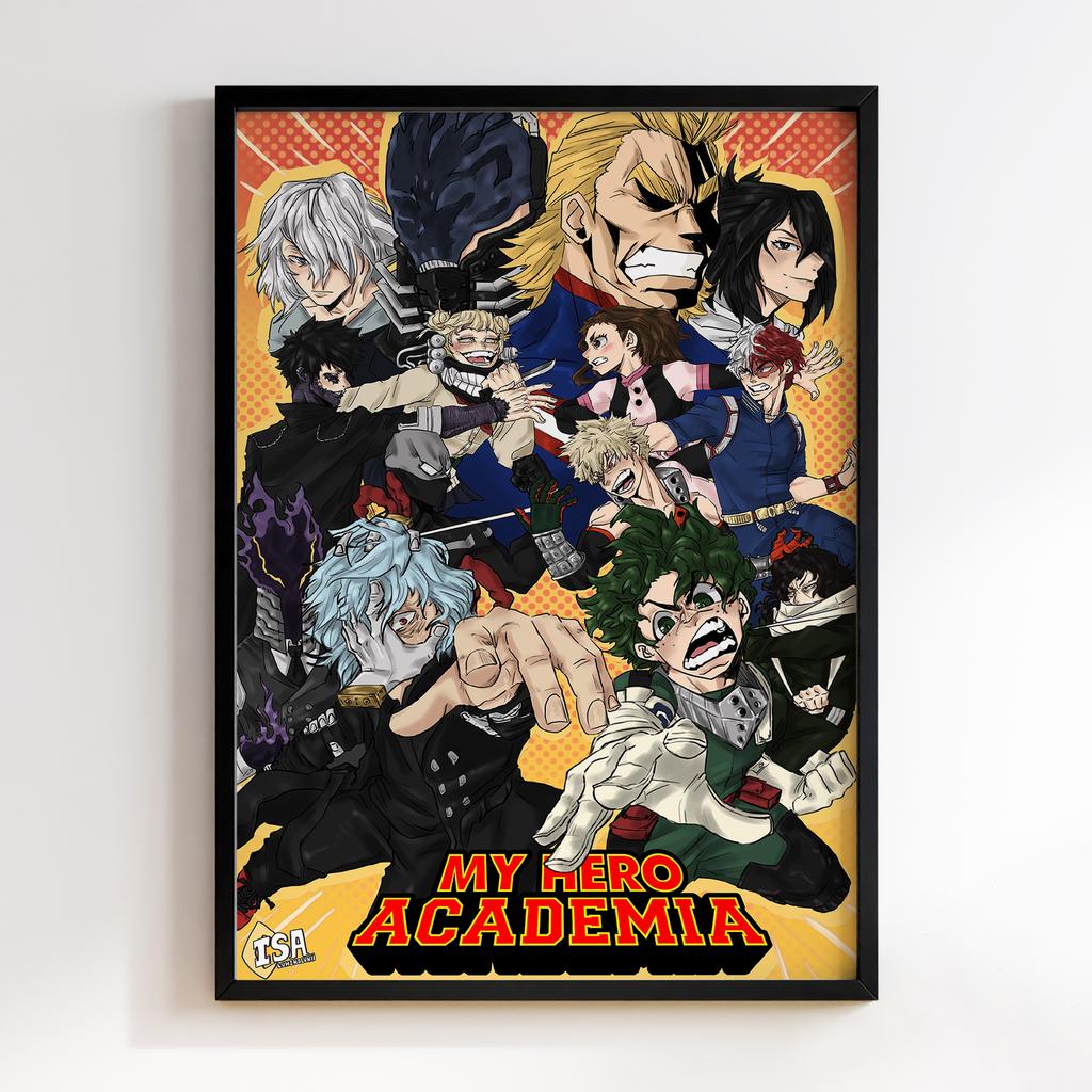 Постер Моя академія героїв (My Hero Academia) MA22