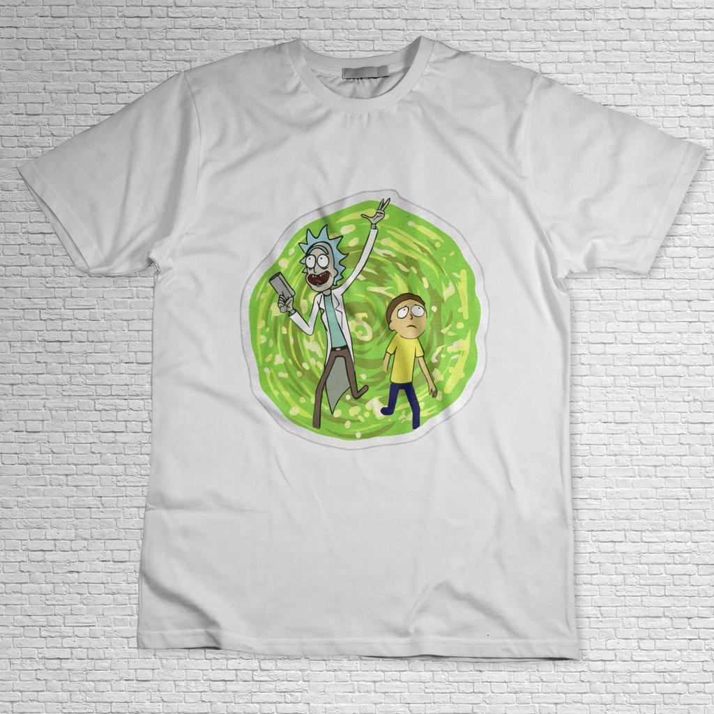 Футболка з принтом "Rick and Morty" FT0030