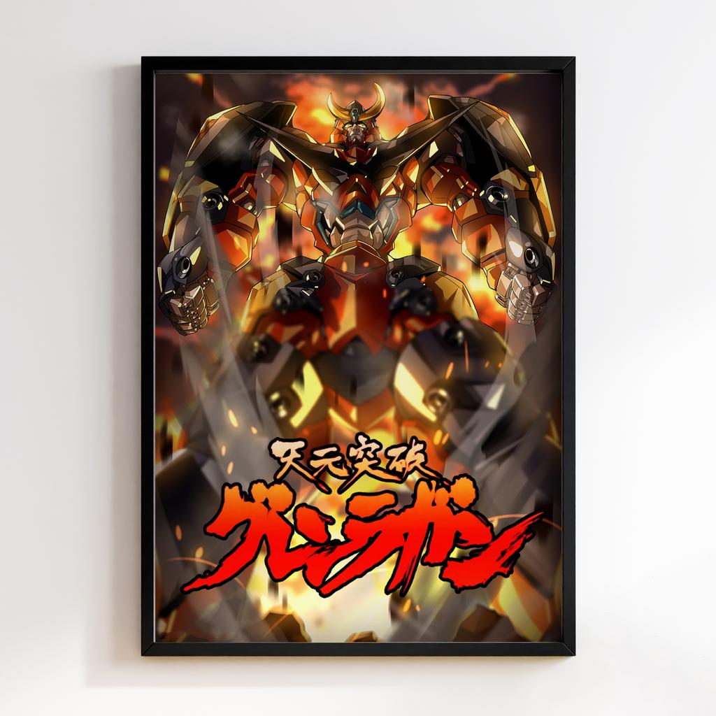 Постер Гуррен-Лаганн (Tengen Toppa Gurren Lagann) TG02