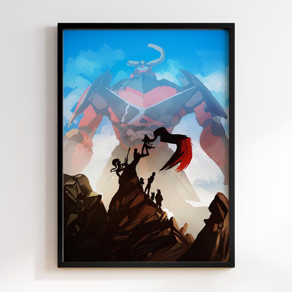 Постер Гуррен-Лаганн (Tengen Toppa Gurren Lagann) TG04