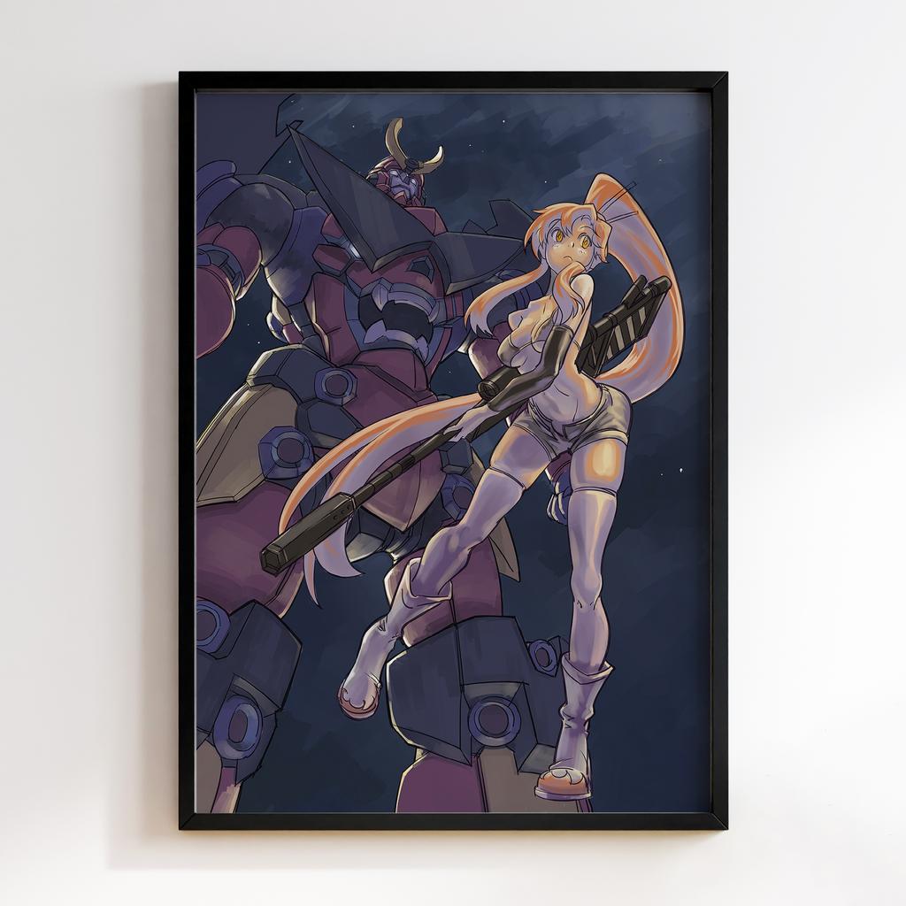 Постер Гуррен-Лаганн (Tengen Toppa Gurren Lagann) TG06