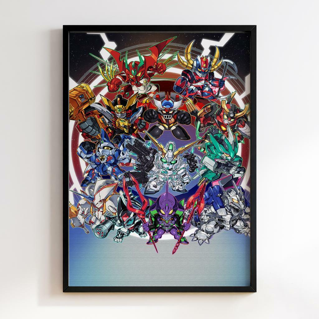 Постер Гуррен-Лаганн (Tengen Toppa Gurren Lagann) TG07