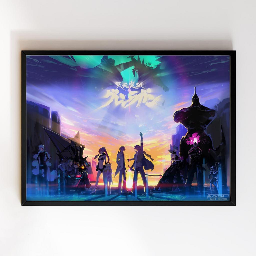 Постер Гуррен-Лаганн (Tengen Toppa Gurren Lagann) TG12