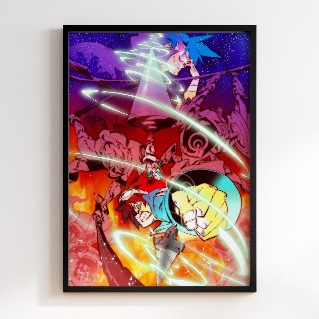 Постер Гуррен-Лаганн (Tengen Toppa Gurren Lagann) TG18