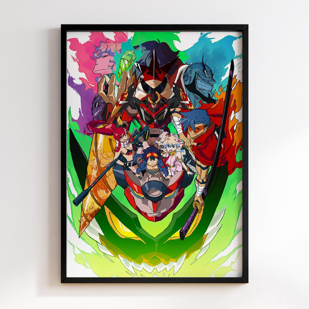 Постер Гуррен-Лаганн (Tengen Toppa Gurren Lagann) TG29