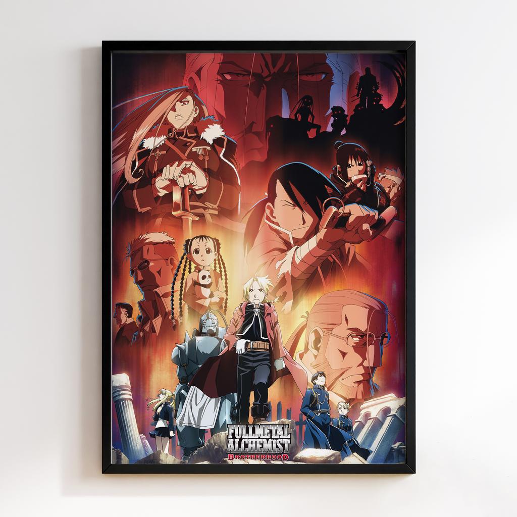 Постер Сталевий Алхімік (Fullmetal Alchemist) FT33