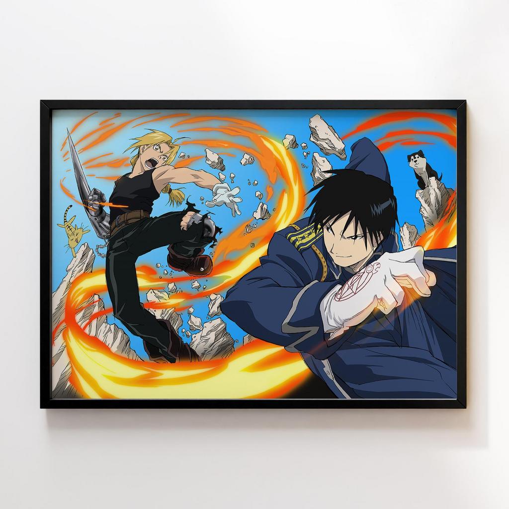 Постер Сталевий Алхімік (Fullmetal Alchemist) FT35