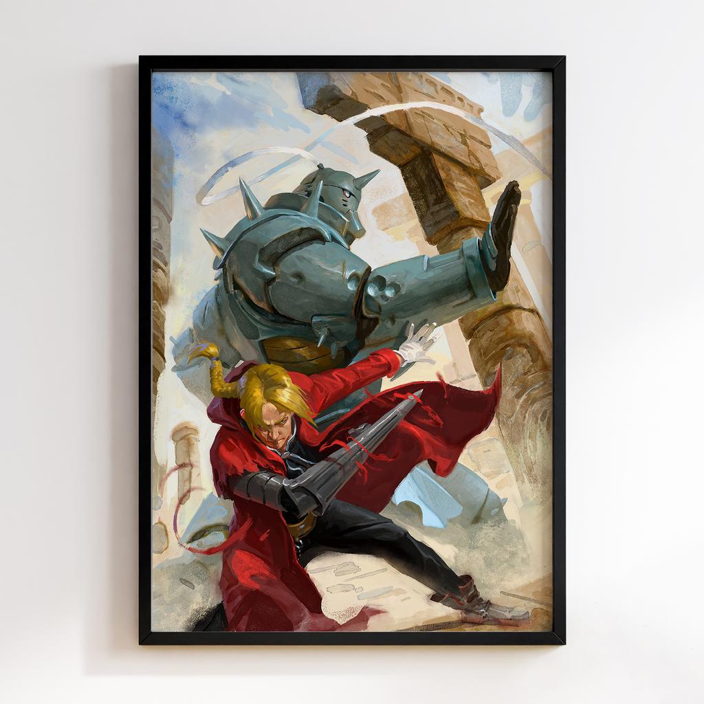 Постер Сталевий Алхімік (Fullmetal Alchemist) FT36