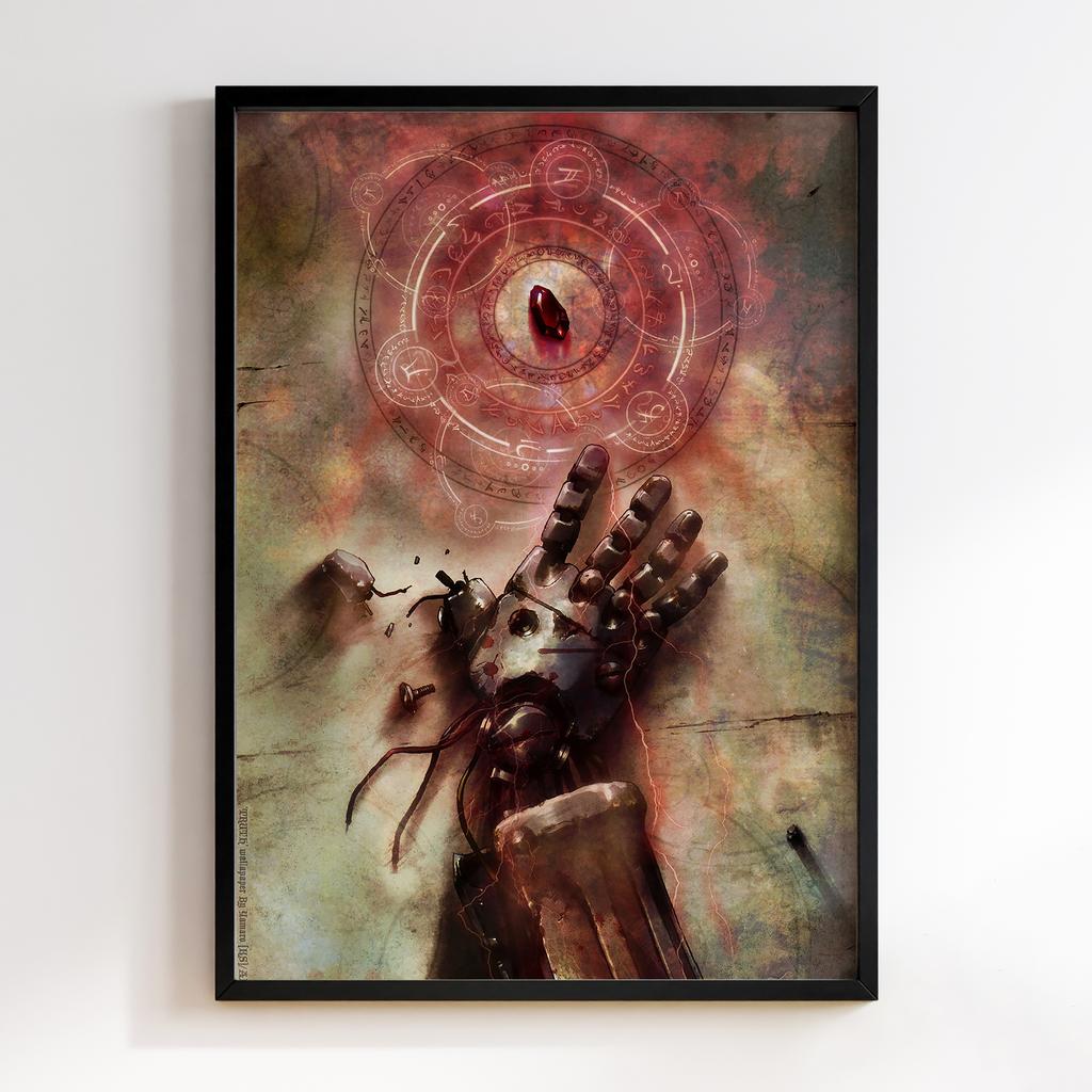 Постер Сталевий Алхімік (Fullmetal Alchemist) FT41