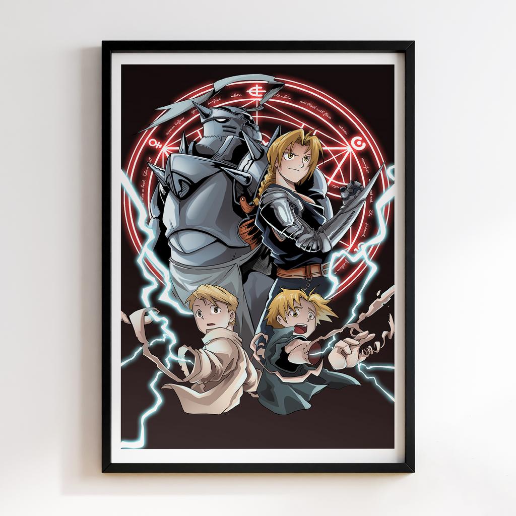 Постер Сталевий Алхімік (Fullmetal Alchemist) FT47