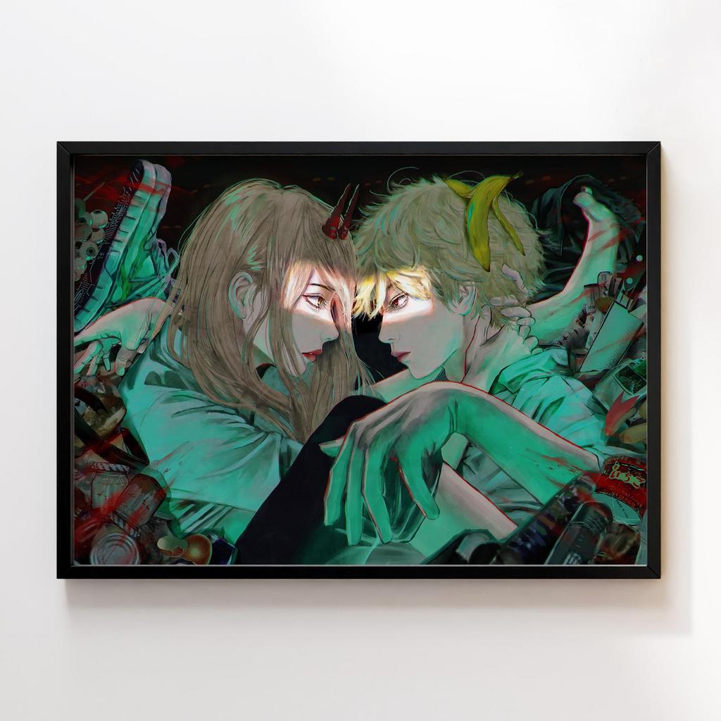 Постер Людина-Бензопила (Chainsaw Man) HM066