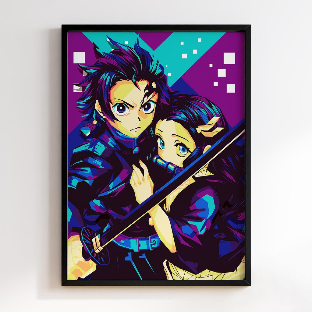 Постер Клинок, який знищує демонів (Demon Slayer) DR121