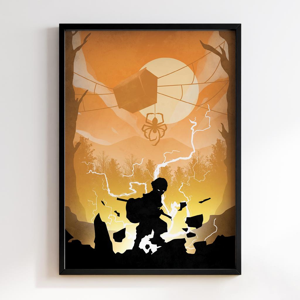 Постер Клинок, який знищує демонів (Demon Slayer) DR126