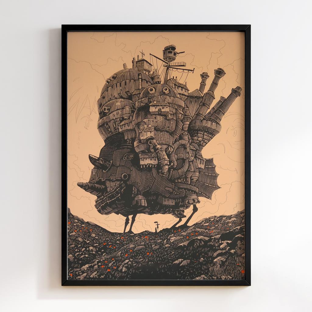 Постер Мандрівний замок Хаула (Howl's Moving Castle) XM05