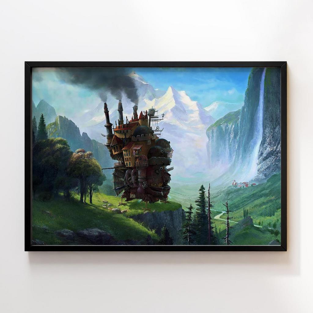 Постер Мандрівний замок Хаула (Howl's Moving Castle) XM08