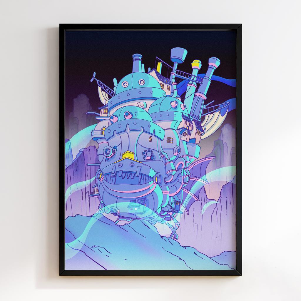 Постер Мандрівний замок Хаула (Howl's Moving Castle) XM10