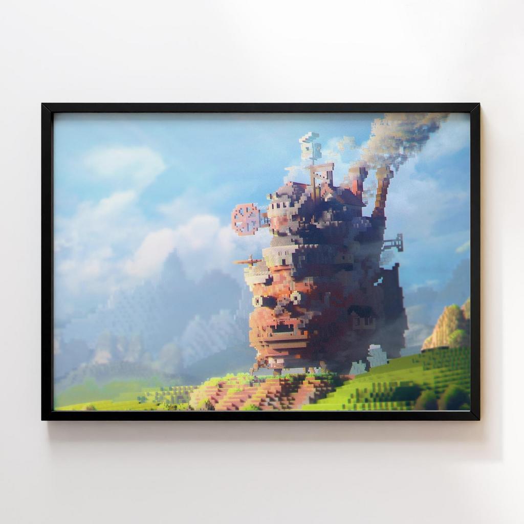 Постер Мандрівний замок Хаула (Howl's Moving Castle) XM11