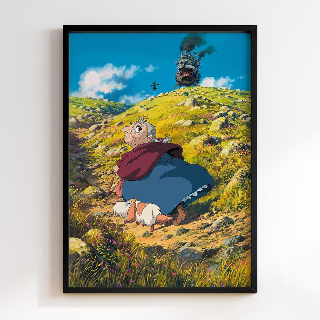 Постер Мандрівний замок Хаула (Howl's Moving Castle) XM13