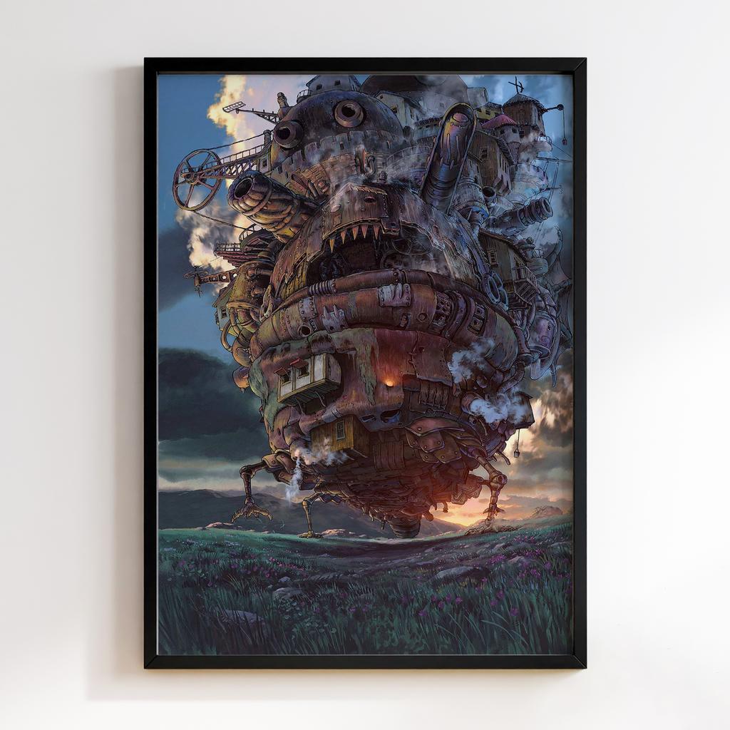 Постер Мандрівний замок Хаула (Howl's Moving Castle) XM14