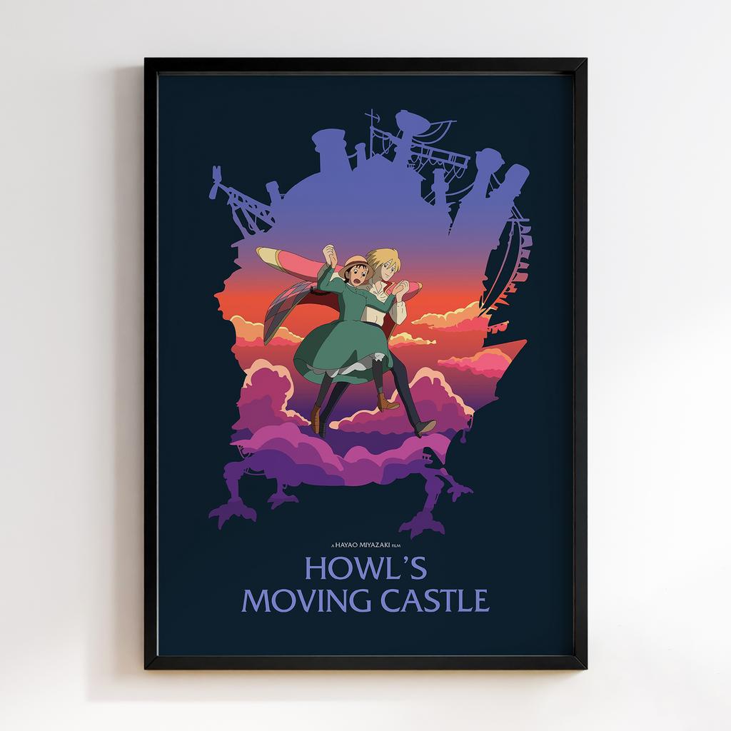 Постер Мандрівний замок Хаула (Howl's Moving Castle) XM16