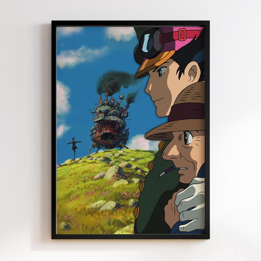 Постер Мандрівний замок Хаула (Howl's Moving Castle) XM19