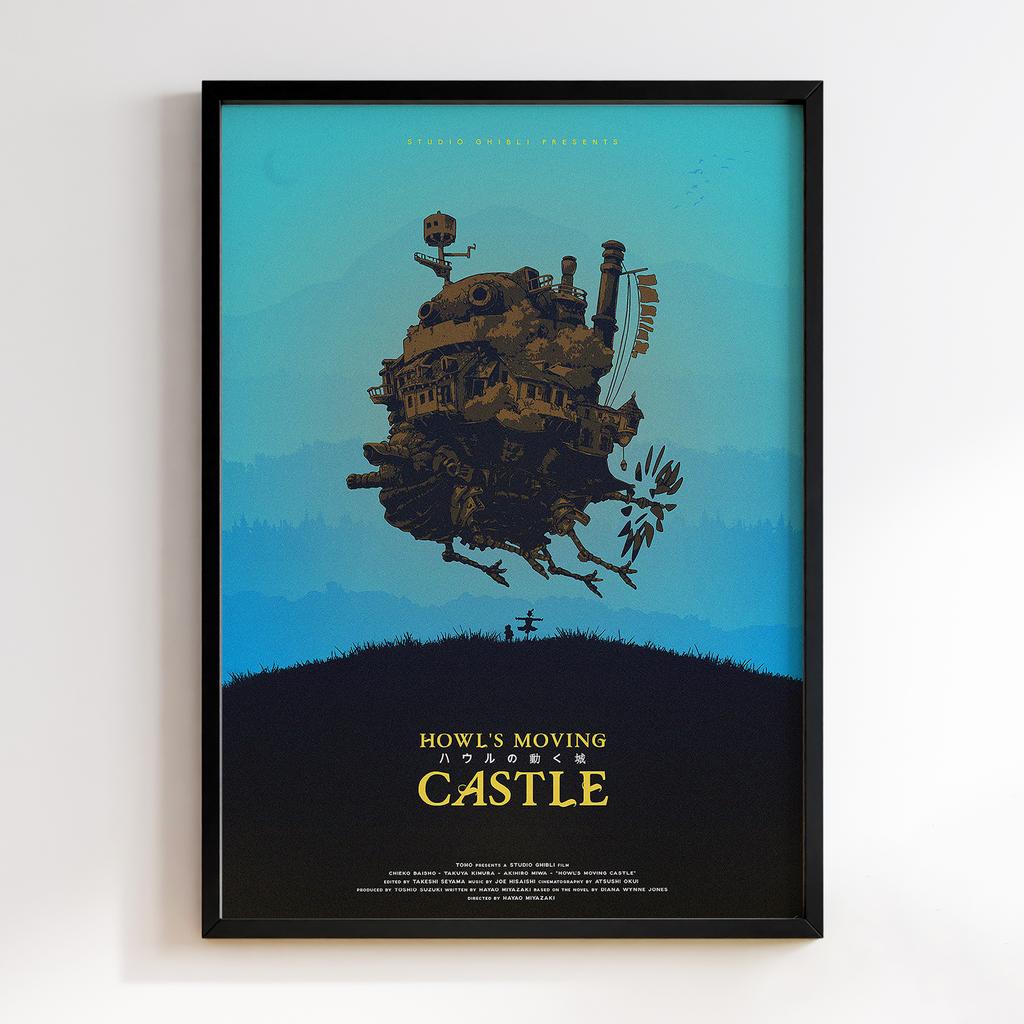 Постер Мандрівний замок Хаула (Howl's Moving Castle) XM22