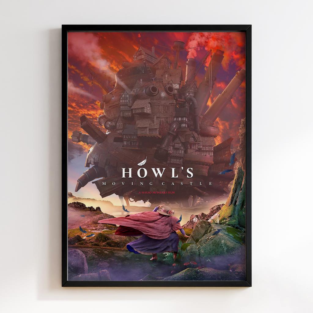 Постер Мандрівний замок Хаула (Howl's Moving Castle) XM23
