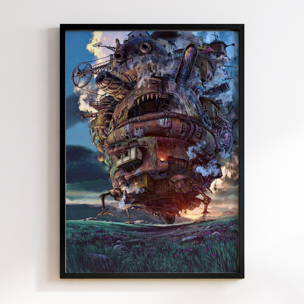 Постер Мандрівний замок Хаула (Howl's Moving Castle) XM26