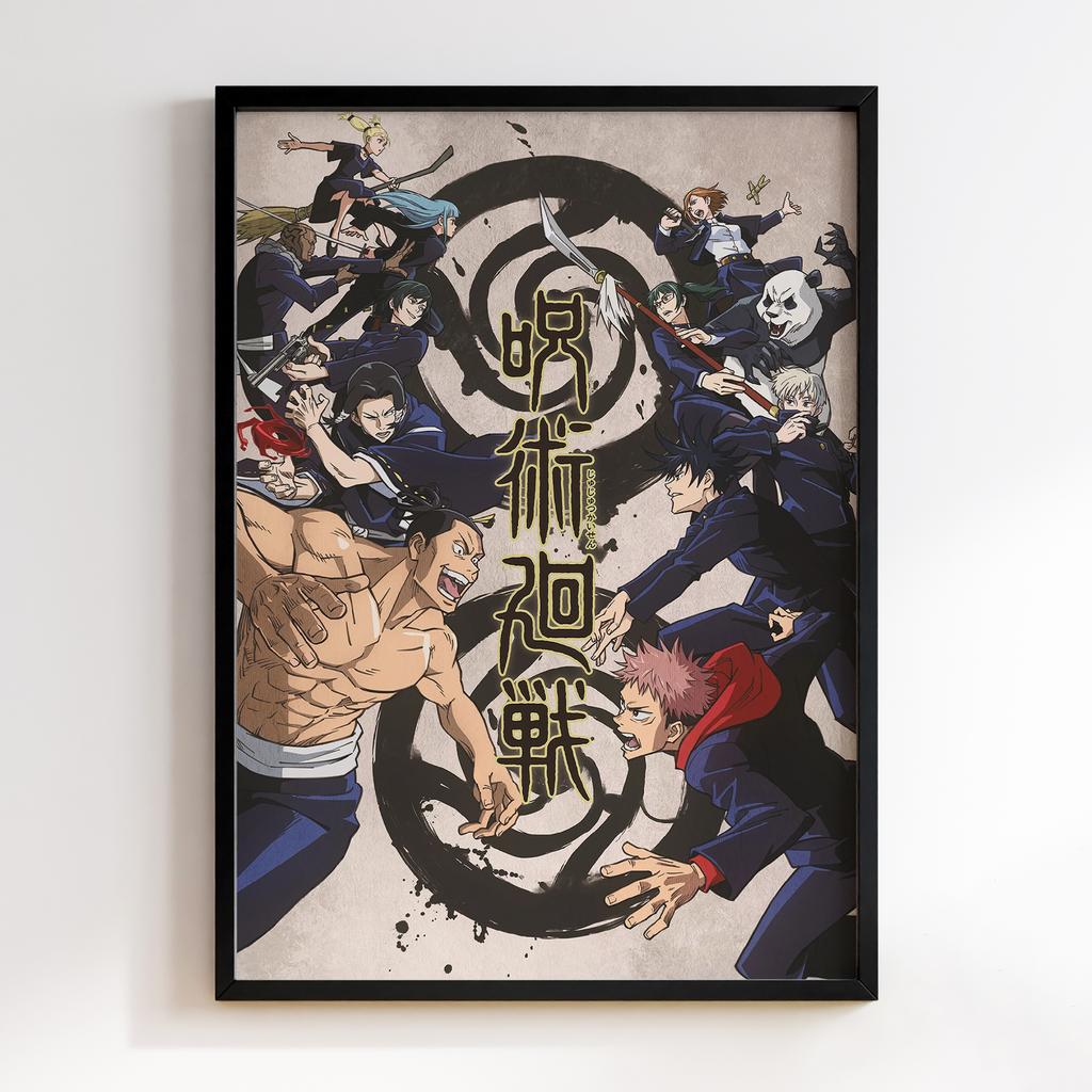 Постер Магічна Битва (Jujutsu Kaisen) JK04