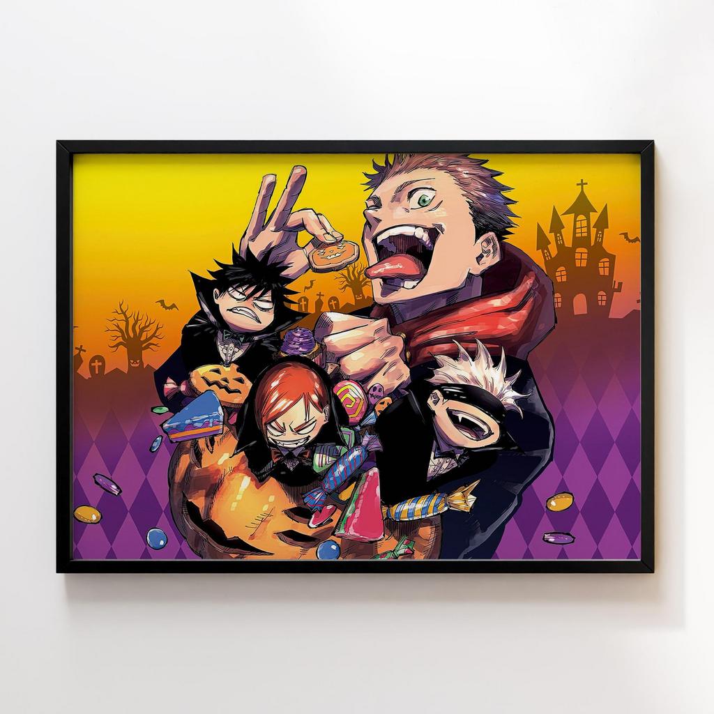 Постер Магічна Битва (Jujutsu Kaisen) JK09