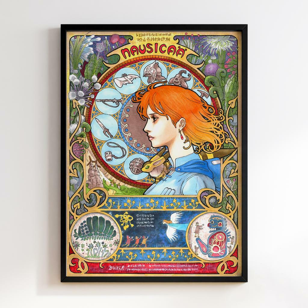 Постер Навсікая з Долини Вітрів (Nausicaä of the Valley of the Wind) ТЕ10