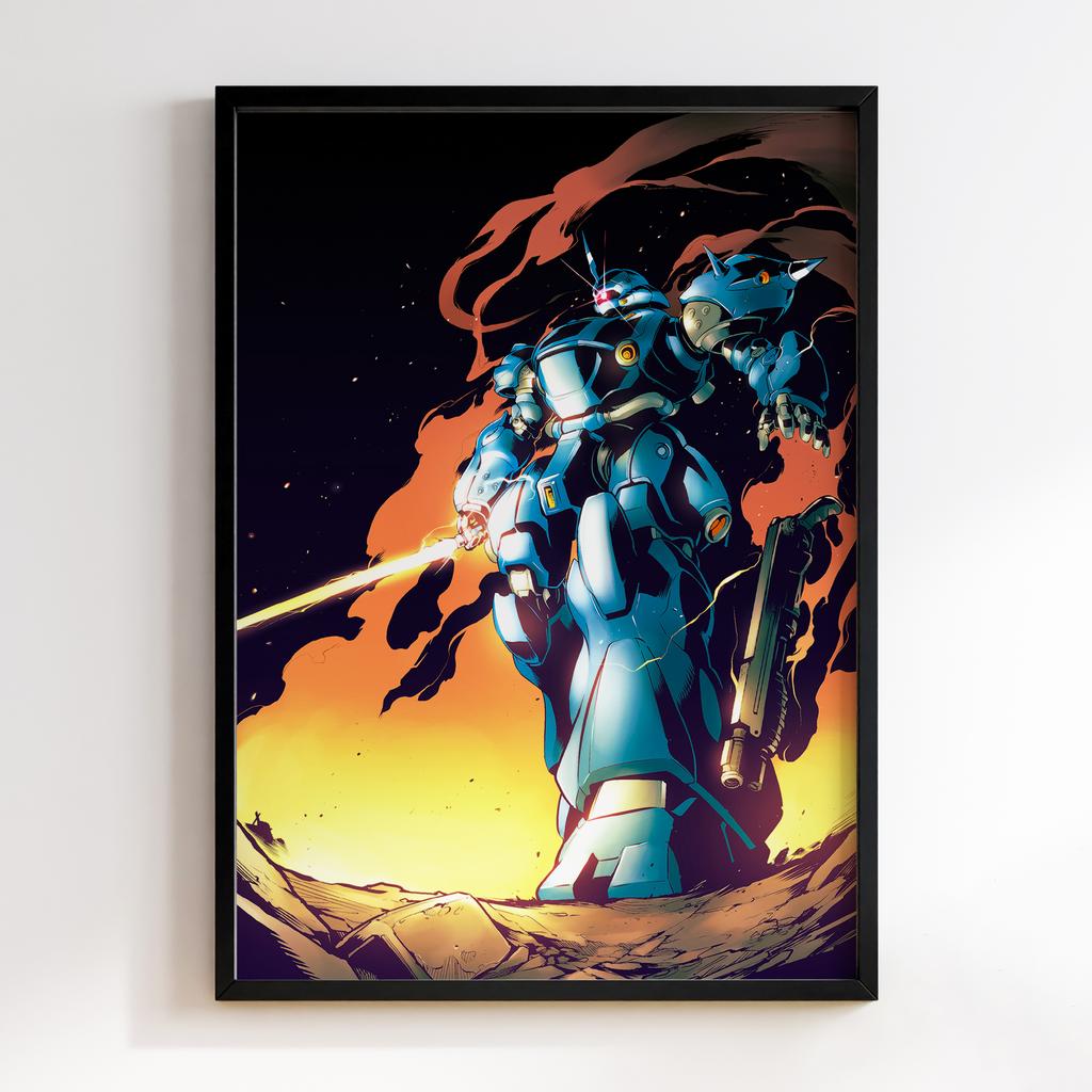 Постер Мобільний воїн Гандам (Mobile Suit Gundam) MSG11