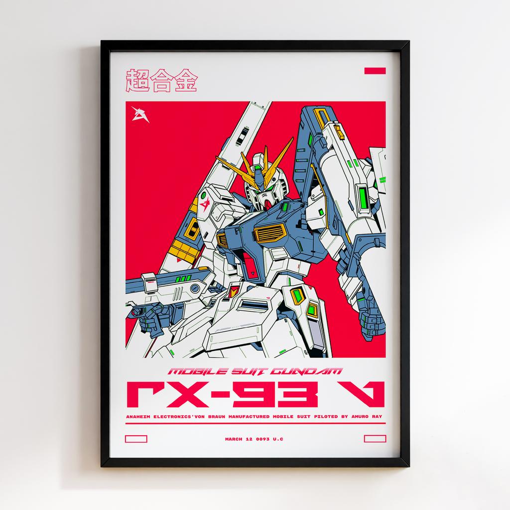 Постер Мобільний воїн Гандам (Mobile Suit Gundam) MSG15