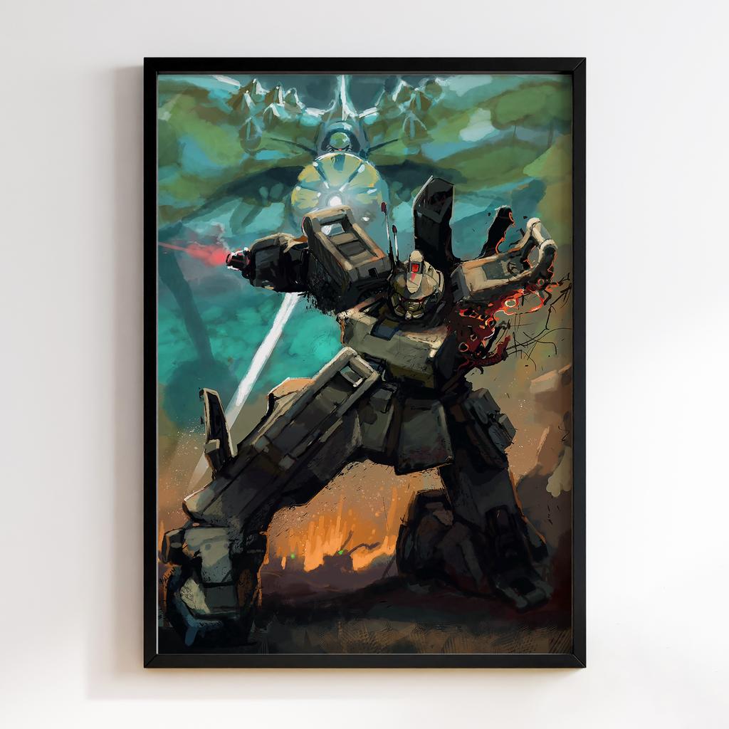 Постер Мобільний воїн Гандам (Mobile Suit Gundam) MSG28