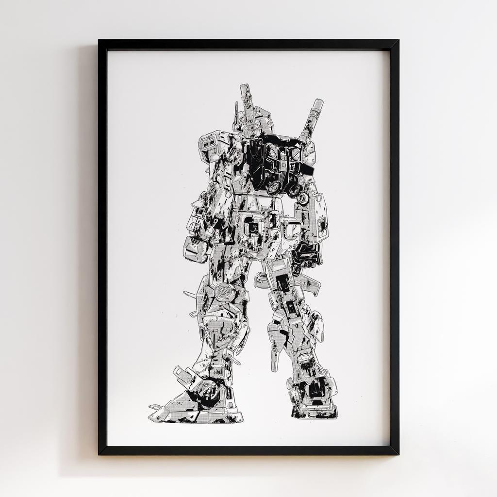 Постер Мобільний воїн Гандам (Mobile Suit Gundam) MSG29