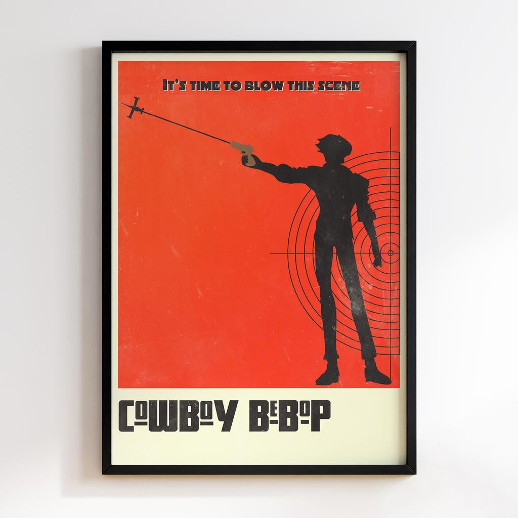 Постер Ковбой Бібоп (Cowboy Bebop) CB09