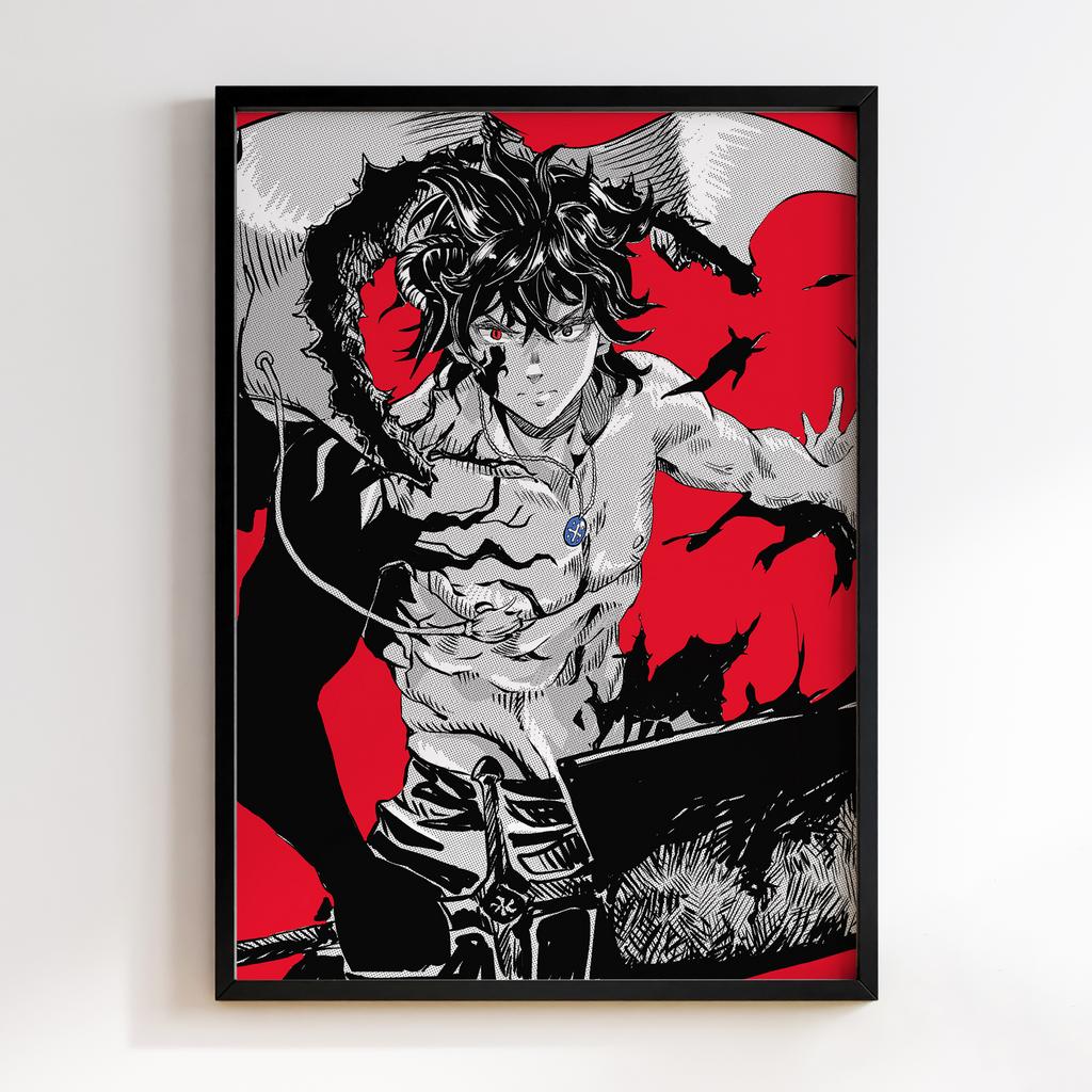 Постер Чорний Клевер (Black Clover) BCR12