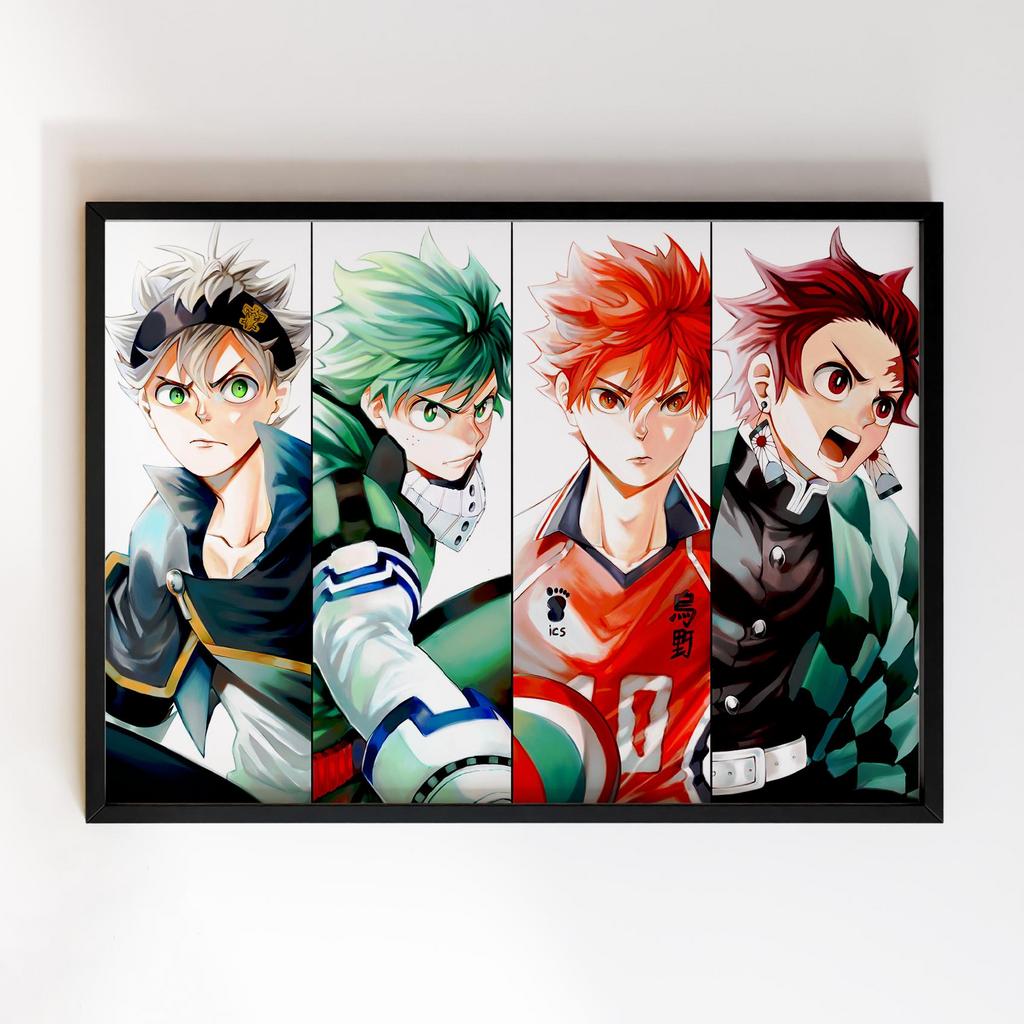 Постер Чорний Клевер (Black Clover) BCR24