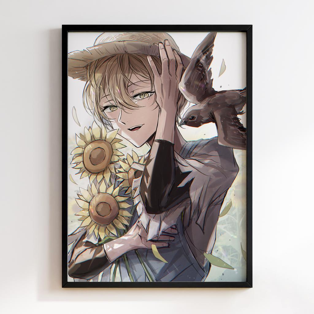 Постер Літературні генії Бродячі Пси (Bungou Stray Dogs) BSD10