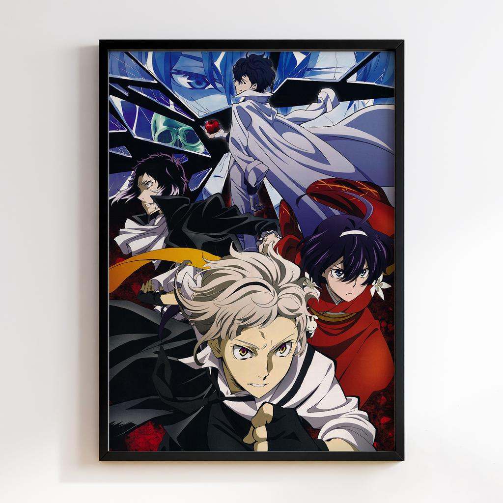 Постер Літературні генії Бродячі Пси (Bungou Stray Dogs) BSD22