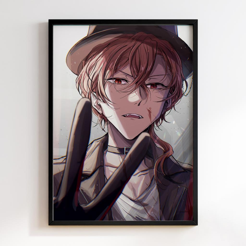 Постер Літературні генії Бродячі Пси (Bungou Stray Dogs) BSD11