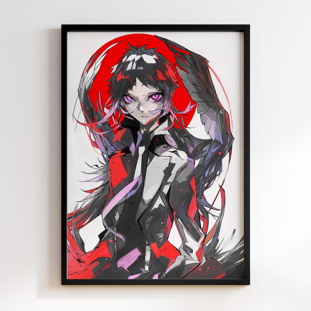 Постер Літературні генії Бродячі Пси (Bungou Stray Dogs) BSD12