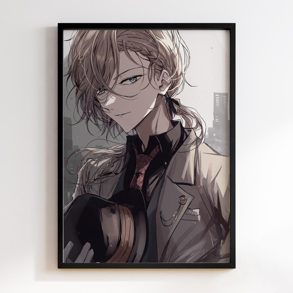 Постер Літературні генії Бродячі Пси (Bungou Stray Dogs) BSD13