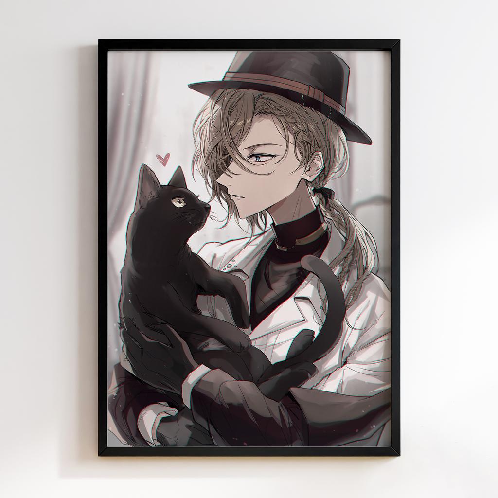 Постер Літературні генії Бродячі Пси (Bungou Stray Dogs) BSD15