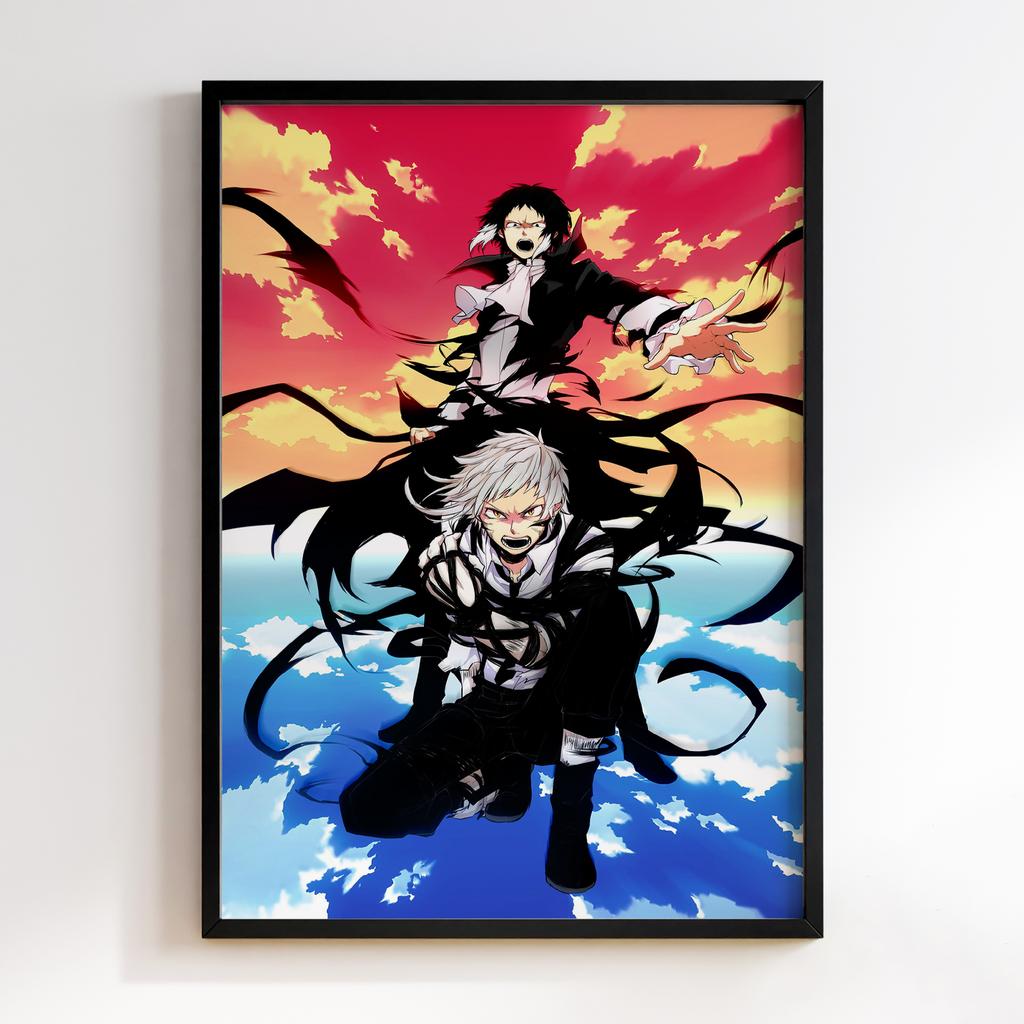 Постер Літературні генії Бродячі Пси (Bungou Stray Dogs) BSD16