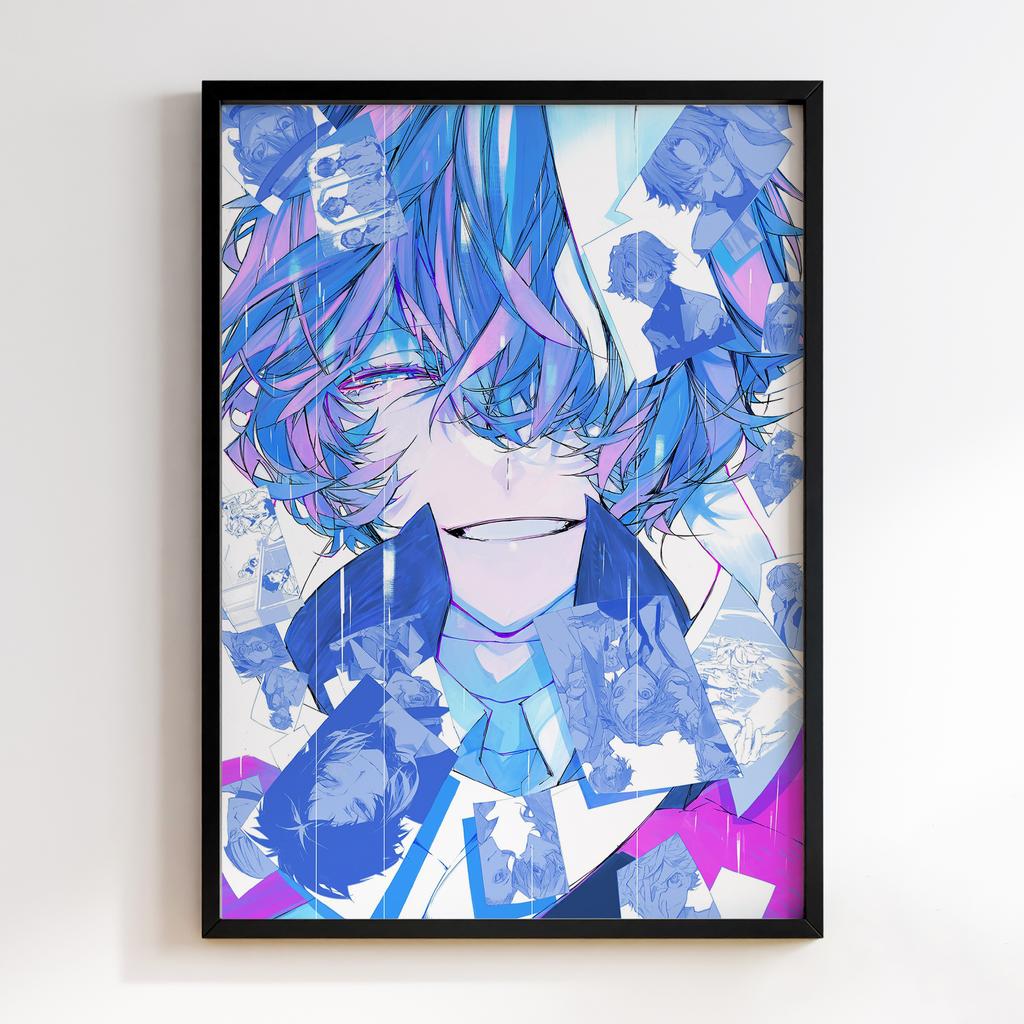 Постер Літературні генії Бродячі Пси (Bungou Stray Dogs) BSD25